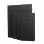 Art Black Blank Cotton Stretched Canvas for Acrylic Oil Painting