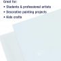 Art alternatives white sketched canvas panel for painting