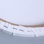 100% cotton artist painting round stretched canvas