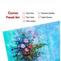 Art alternatives white sketched canvas panel for painting