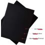 100% Cotton Acid-Free 8x10 inch Black Canvas Panels For Acrylic Oil Tempera Painting