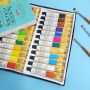 24 Color 12 ml wholesale art acrylic paint set