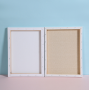 Multi Pack Primed White 100% Cotton Painting Canvas Panel For Painting