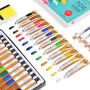 12 Color 12 ML Tube Package Acrylic Paint Set Used in Arts and Crafts