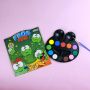 12 color water color paint set colors solid water color paint set with frog shape package