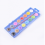 Factory Wholesale Solid Watercolor Gouache Paint 16 Color Children's Drawing Pigment Art Supplies Set