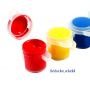 3ml 6colors Kids Drawing DIY Acrylic Paint Water brush Pigment Set for Clothing Textile Fabric Paper Bamboo Leather