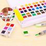 Superior New 12/18/24/30/36/40/48 Colors Solid Watercolor Paint Set for Artist Drawing Painting Water color Pigment Art Supplies