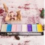 Superior 5/8Color Metallic Pearl Watercolor Pigment Set Gold Paint With Water brush for Artist Painting Drawing Watercolor Paper