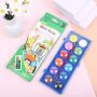 12 Colors Watercolor Paint Set with Paint Brushes for Kids and Adults Washable Paint for Classroom Kindergarten Art Activities