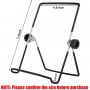 Adjustable Plate Stand Easel Picture Frame Stand Foldable Tablet Iron Display Holder Stand for Displaying Photos Plates Books