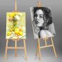 150cm Height Pine Wood Artist Painting Easel Art Display Stand for Painting Wholesale