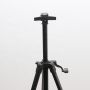 Artist Easel Stand Extra Thick Iron Metal Tripod Display Easel with Portable Bag for Floor/Table-Top Drawing and Displaying