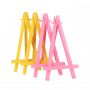 Wholesale Mini Artist Plastic Easel for Painting Display Wedding Table Card Stand Display Holder For Party Decor 8.5*16cm