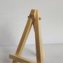 Wholesale Mini Artist Wooden Easel Wood Wedding Table Card Stand Display Holder For Party Decor 7*12cm