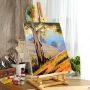 Professional Factory New Mini Wood Desktop Easel Wooden Folding Portable Easel Drawing Stand for Adult/Kids Painting