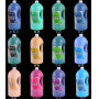 Economy acrylic bottle paint 1/2 gallon 2 Liter for students and artists excellent coverage and fast drying pump lid Included