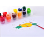 Non-toxic cheap bottle water colour color acrylic paint pigment DIY for drawing painting