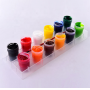 Non-toxic cheap bottle water colour color acrylic paint pigment DIY for drawing painting