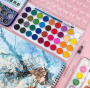 Non toxic cheap solid water color cake 36 colors paint pigment for painting