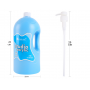 Economy acrylic bottle paint 1/2 gallon 2 Liter for students and artists excellent coverage and fast drying pump lid Included
