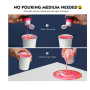 Pouring acrylic paint 12 colors pre-mixed high flow & ready to pour 60 ml bottles multi-purpose paints for canvas & paper rocks
