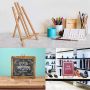 Tabletop Display Stand Artist canvas Easel,Beechwood Tripod for kids Painting easel artists painting set