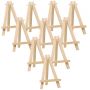 Mini Natural Wood Display table easel set Frame Artist Painting Party Tripod Tabletop Holder Stand