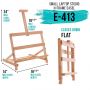 Tabletop Display Stand Artist canvas Easel,Beechwood Tripod for kids Painting easel artists painting set