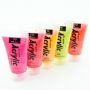 Brilliant high quality fluorescent acrylic paint