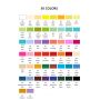 Professional Acrylic Paint Set Customized Non Toxic coating quick dry acrylic waterproof coating