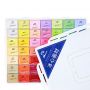 Art nano gouache paint set for Kids 49 colors professional paint replacement pack portable