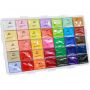 Nano gouche paint set 35 colours professinal gouache safe for kids