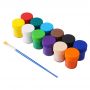 Finger Paint Washable Children Finger Paints Set for Diy Non-toxic Eco-friendly Bright and safety Painting 30ml 12 colours