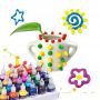 OEM Puffy Paint Wonderful Coloring Fabric Paint, Factory Supply 3D with Marker Pen Tube Package For Textile canvas