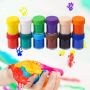 Finger Paint Washable Finger Paint Set For Kids Non-toxic Eco-friendly Bright Painting For Diy 30ml 12 colours