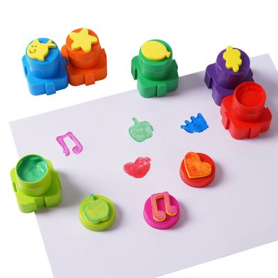 Wholesale hot sale Customized Multi-Color Kid's toys Non-toxic Finger Painting Set Acrylic finger paints Educational gifts