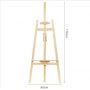 adjustable professional wood easel stand for kids and adults painting set