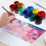 Professional Chinese supplier 100ml 250ml Bottles Water-Based Matte Finish art acrylic colors paint set acrylic set for artist