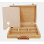 Premium Wooden Sketchbox Easel, Desktop Painting Easel for Student Artist Beginner