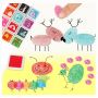 DIY Professional kid children baby art pigment Finger safe paint 12 colors set