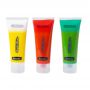 Amazon Hot Selling 75ml 12 Colors tube Non-Toxic Waterproof Permanent DIY Artist Acrylic Paint Set for Beginner children gift