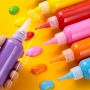 Wholesale Colorful Artist Acrylic Paint Set 12 In High Quality 100ml Acrylic Paint