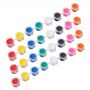 Amazon Hot Selling 3ml 5ml 7ml and 6 12 Colors cheap mini strip pot kids acrylic color paint quick drying ECO paint with brush