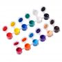 Amazon Hot Selling 3ml 5ml 7ml and 6 12 Colors cheap mini strip pot kids acrylic color paint quick drying ECO paint with brush