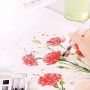 48 colors delicate solid pigment watercolor paint metal box set with brush pen and sketch pencil for art supplies