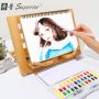Superior - 12/18/24/30/36/40/48 colours high quality transparent solid watercolour paint set