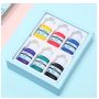 Marie's 30ml 6 colours glass ceramic paint set diy acrylic paint for glass porcelain vases hand-painted