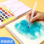 Superior - 12/18/24/30/36/40/48 colours high quality transparent solid watercolour paint set