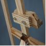 wholesale professional design big artist painting wooden studio easels